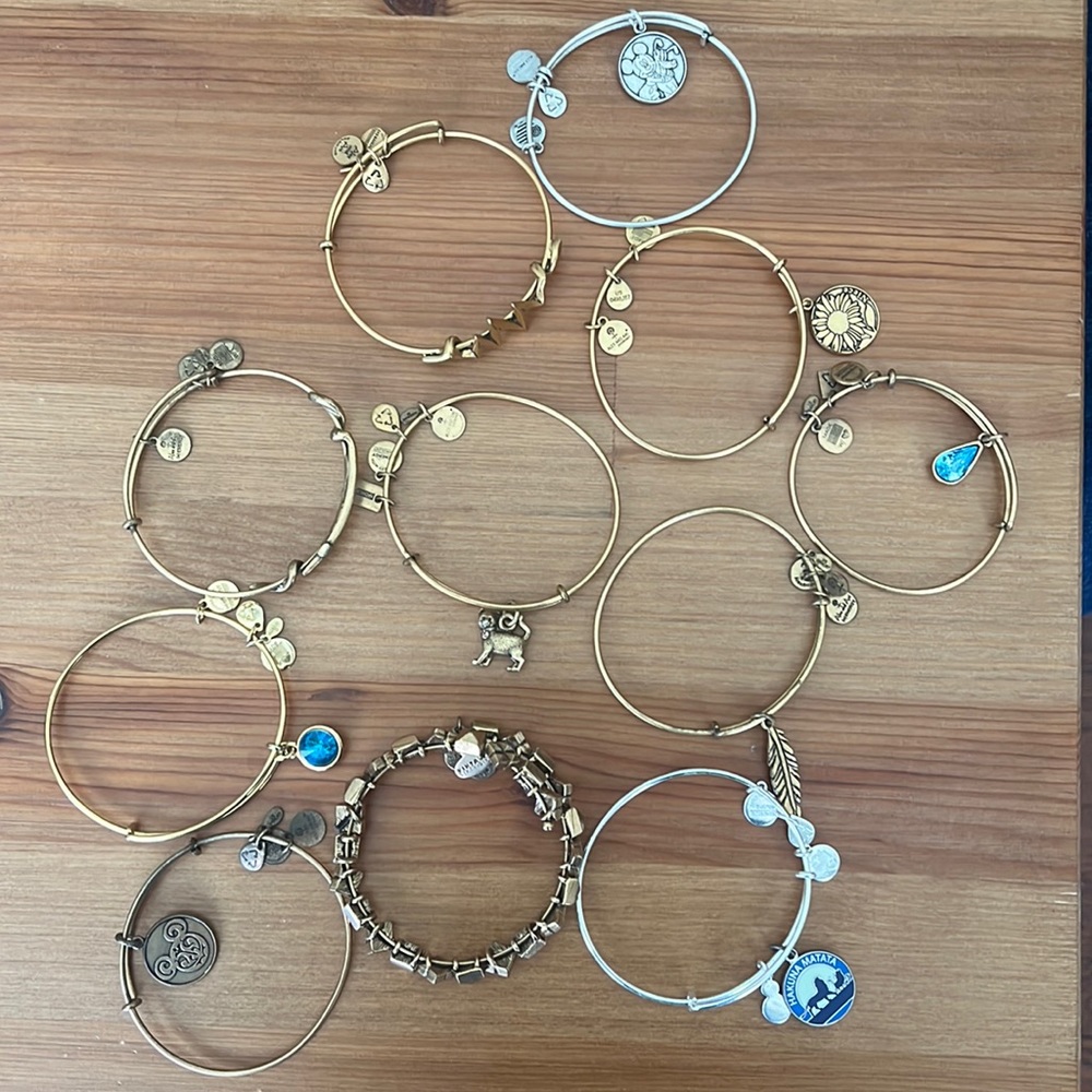 Lot of 11 Alex and Ani Bracelets!